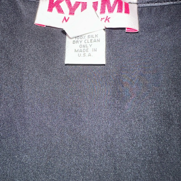 Yumi Kim Kyumi Mini Dress Black 100% silk - Picture 5 of 6